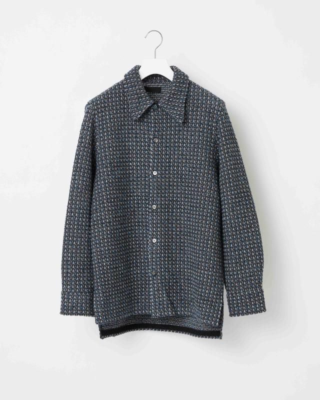 FINE TWEED SHIRT