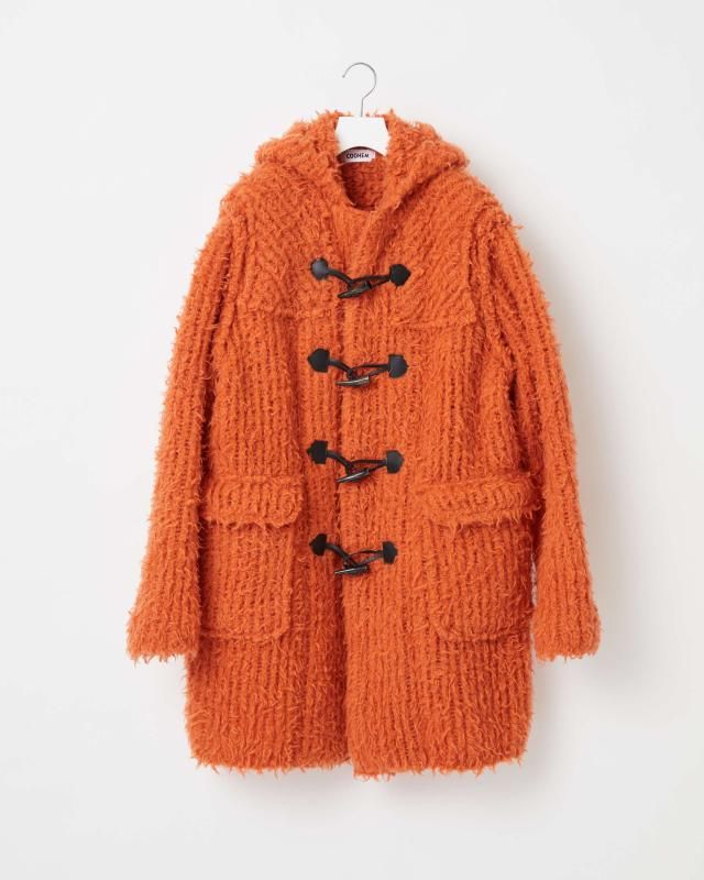 FUR MOLE DUFFLE COAT