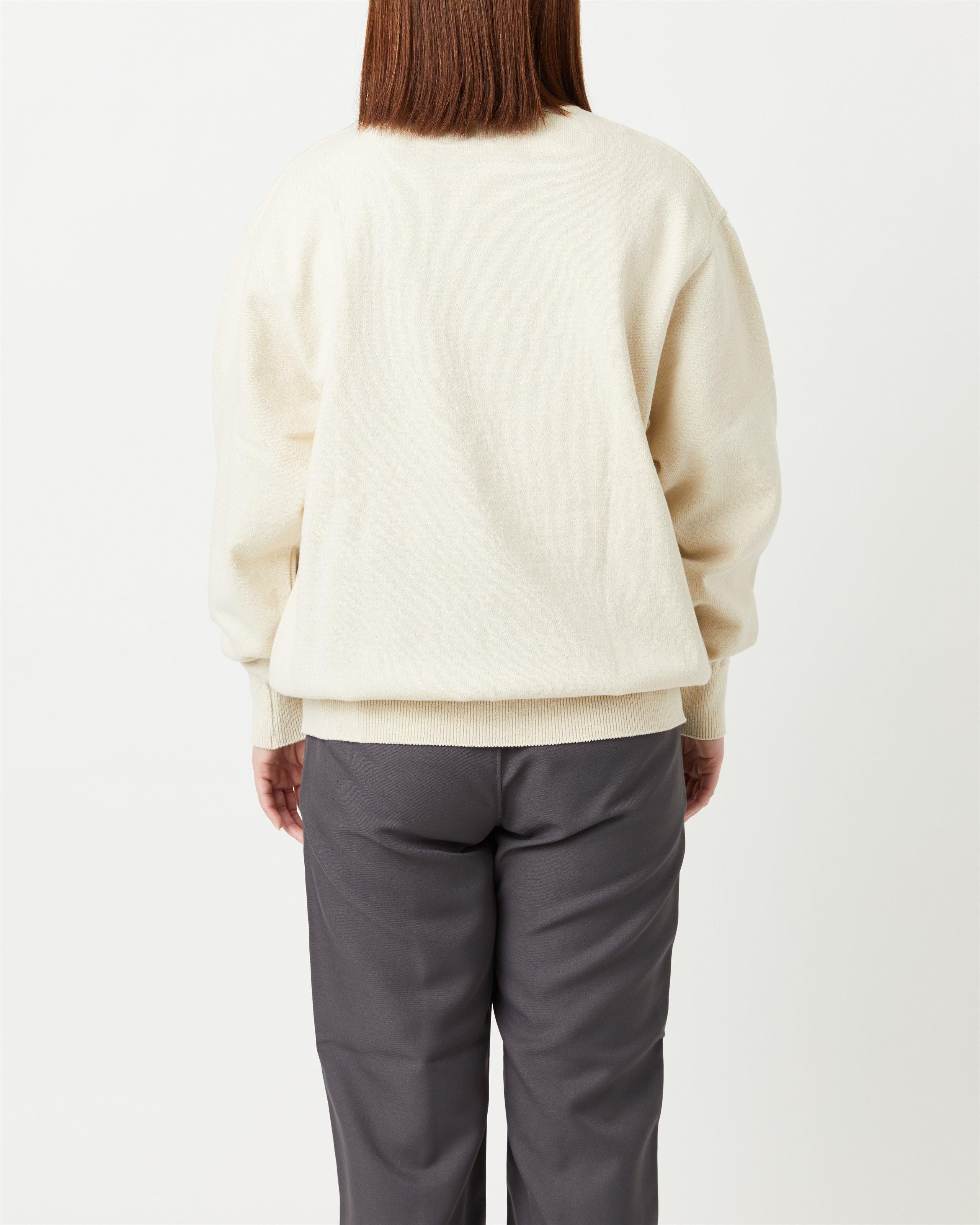 WAVE COTTON KNIT PULLOVER〈SOLID〉 - Yonetomi STORE ONLINE WAVE COTTON KNIT PULLOVER〈SOLID〉 - Yonetomi STORE ONLINE