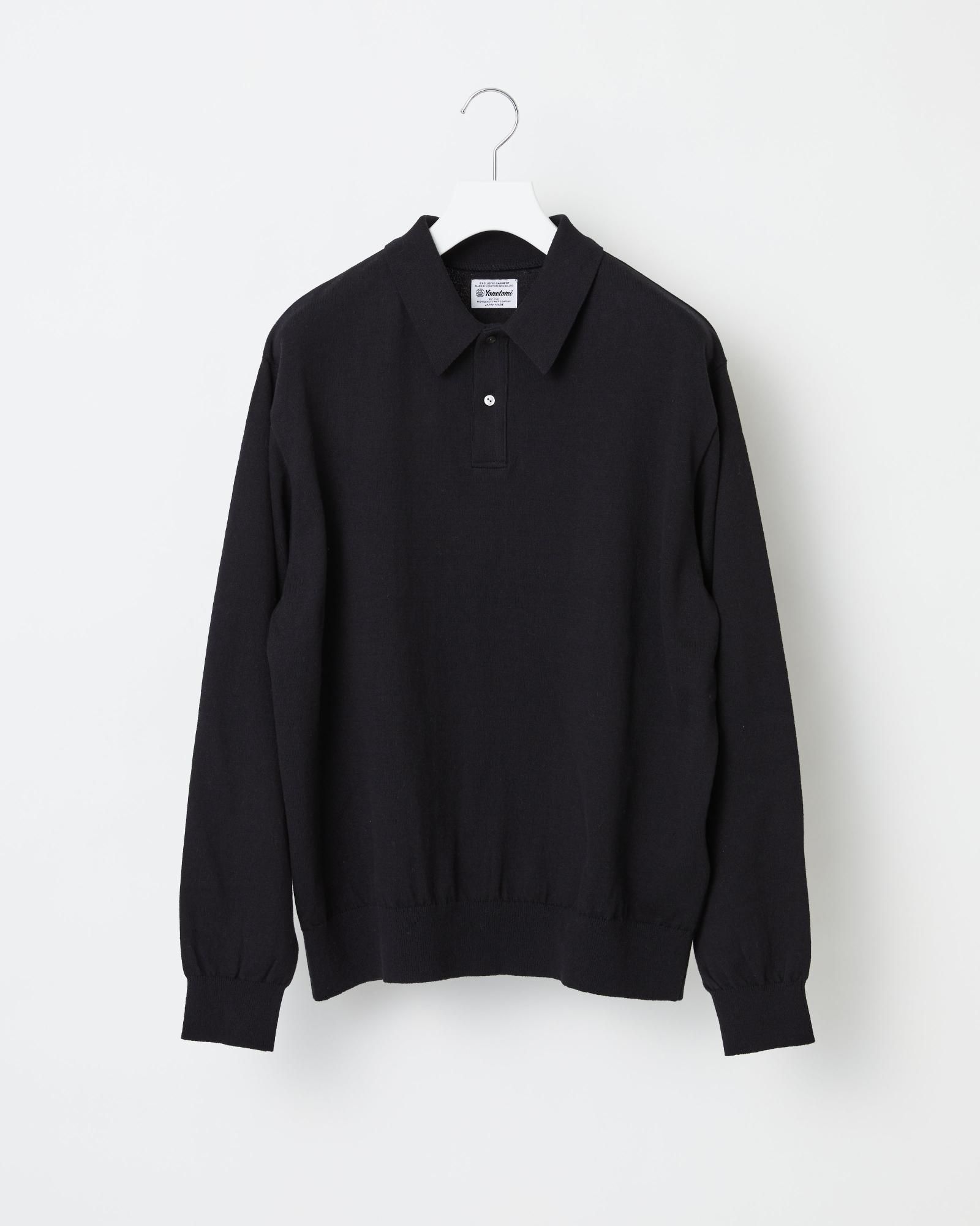 LIGHT WAVE COTTON KNIT POLO - Yonetomi STORE ONLINE|ヨネ LIGHT WAVE COTTON KNIT POLO - Yonetomi STORE ONLINE|ヨネ