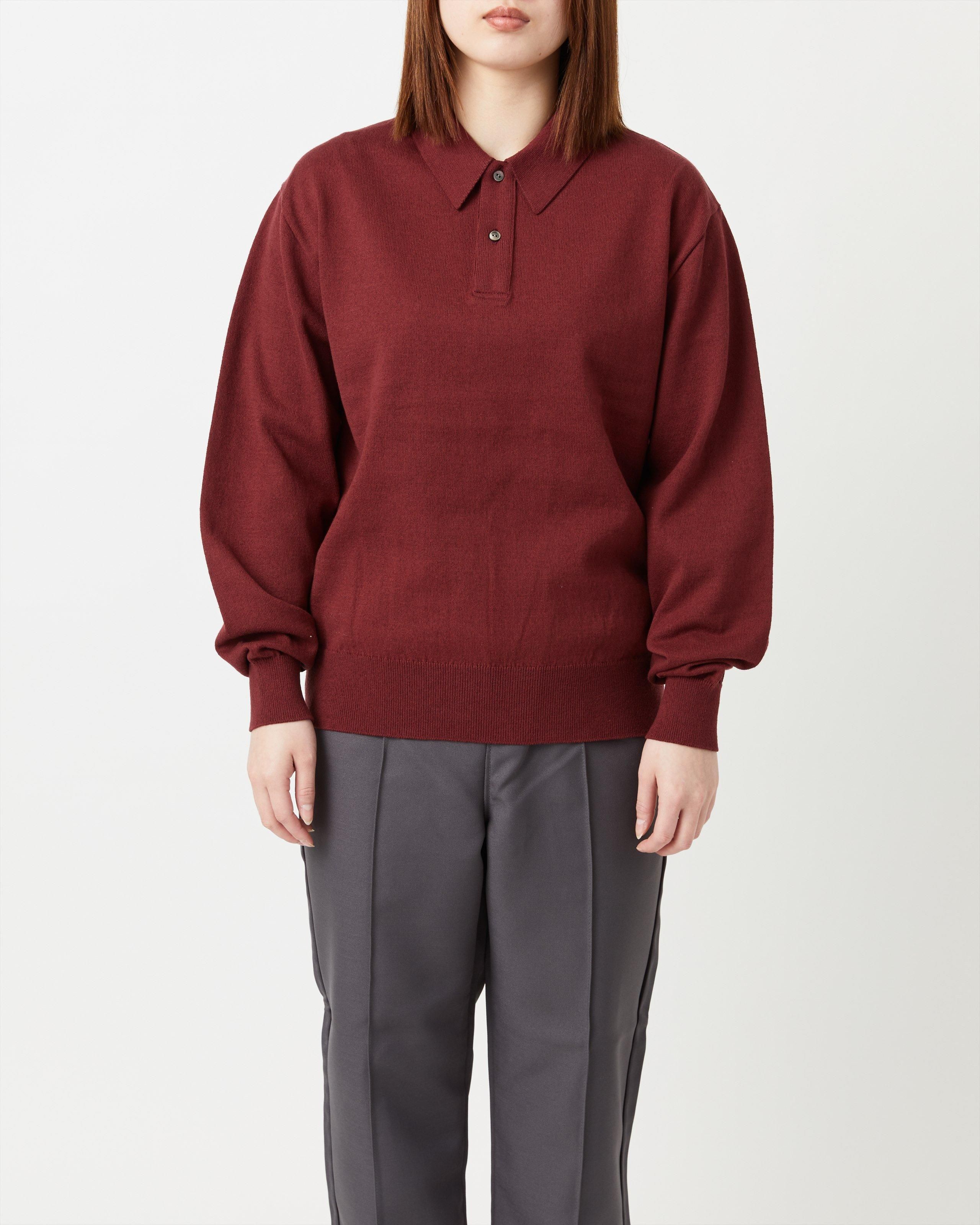LIGHT WAVE COTTON KNIT POLO - Yonetomi STORE ONLINE|ヨネ LIGHT WAVE COTTON KNIT POLO - Yonetomi STORE ONLINE|ヨネ