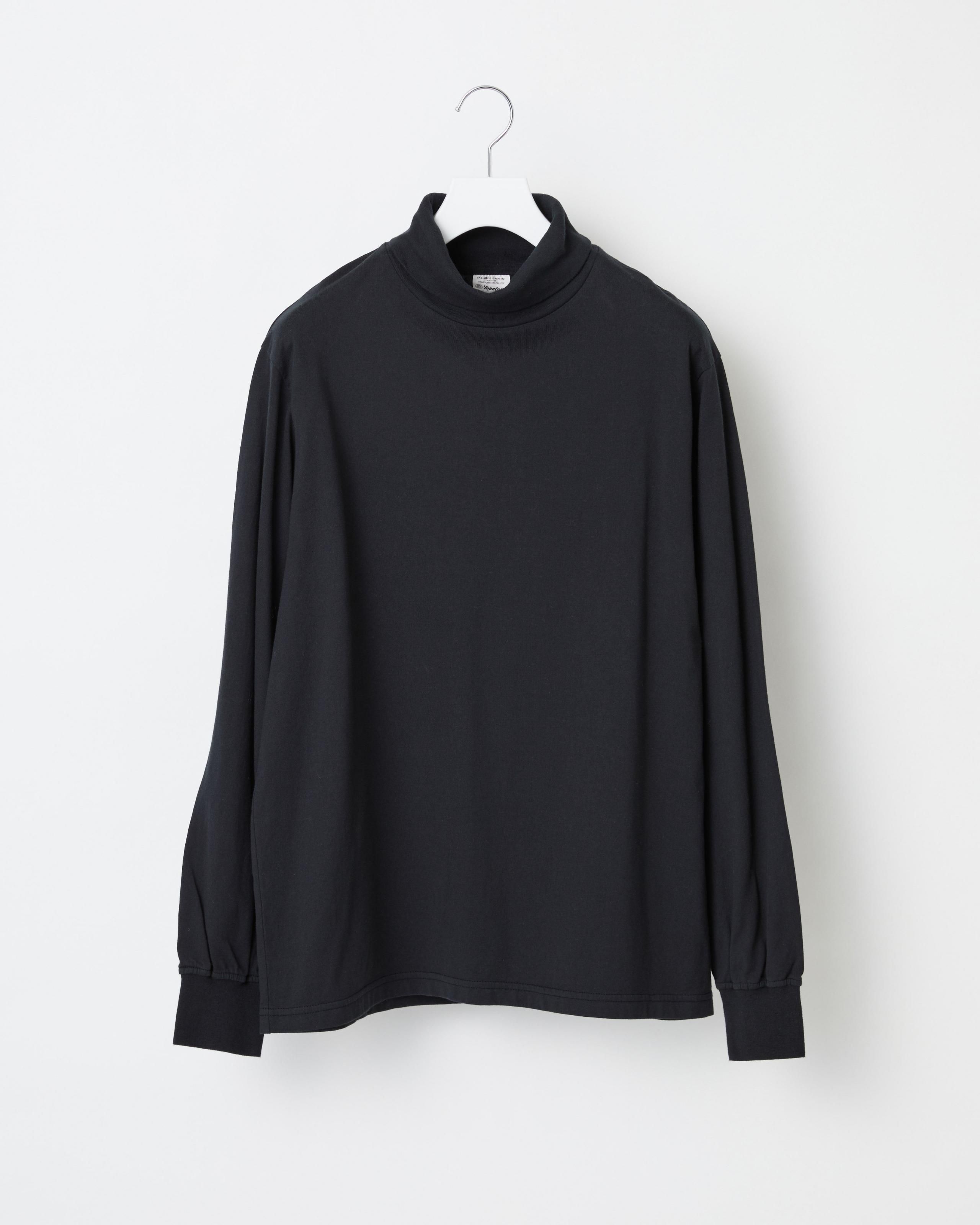 NEW BASIC GARMENT DYE T-SHIRT〈TURTLE NECK 〉 - Yonetomi