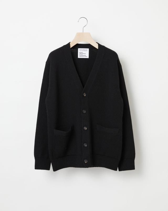 A1 : A SWEATER IS ORDINARY. Cardigan - BLACK