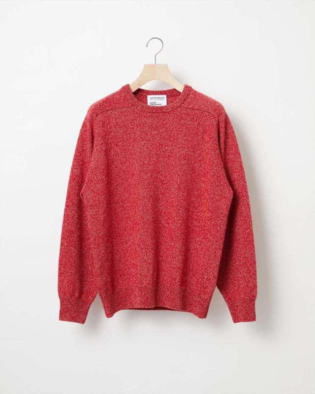 A4 : A SWEATER IS COLOR. - Red moku