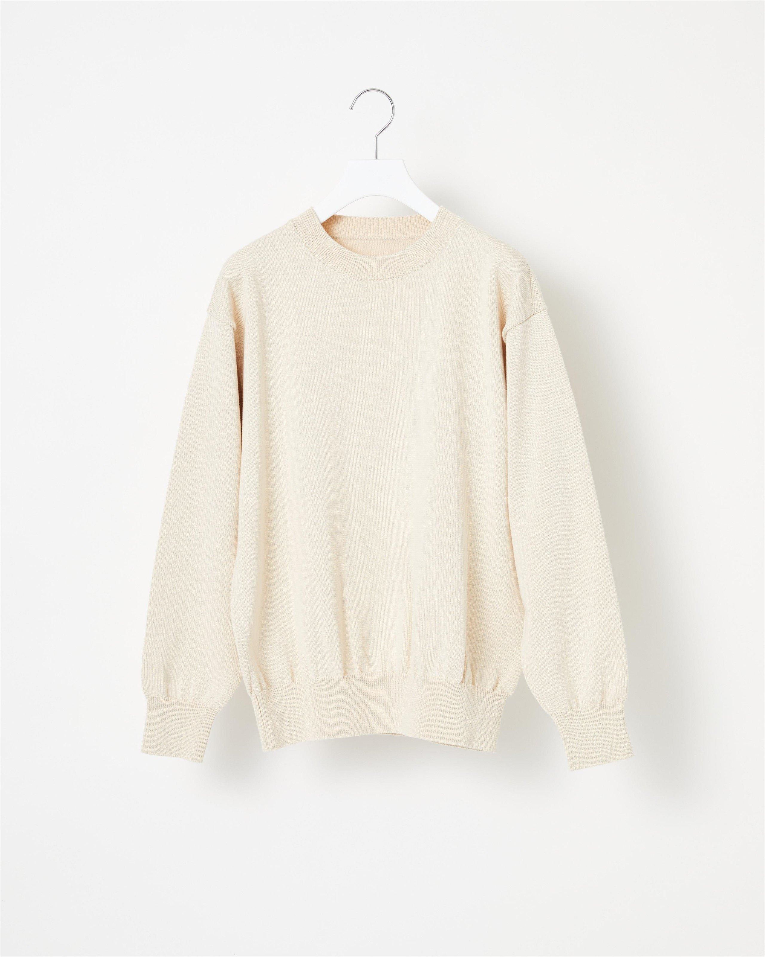 トップス yonetomi Rigid Sea  Cotton Knit RIGID SEA ISLAND COTTON KNIT PULLOVER - Yonetomi STORE