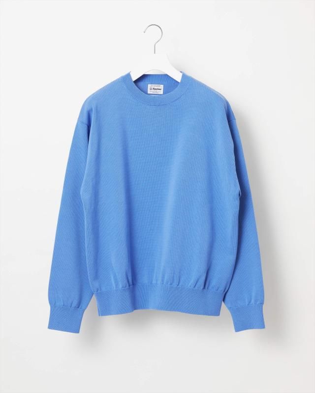 RIGID SEA ISLAND COTTON KNIT PULLOVER