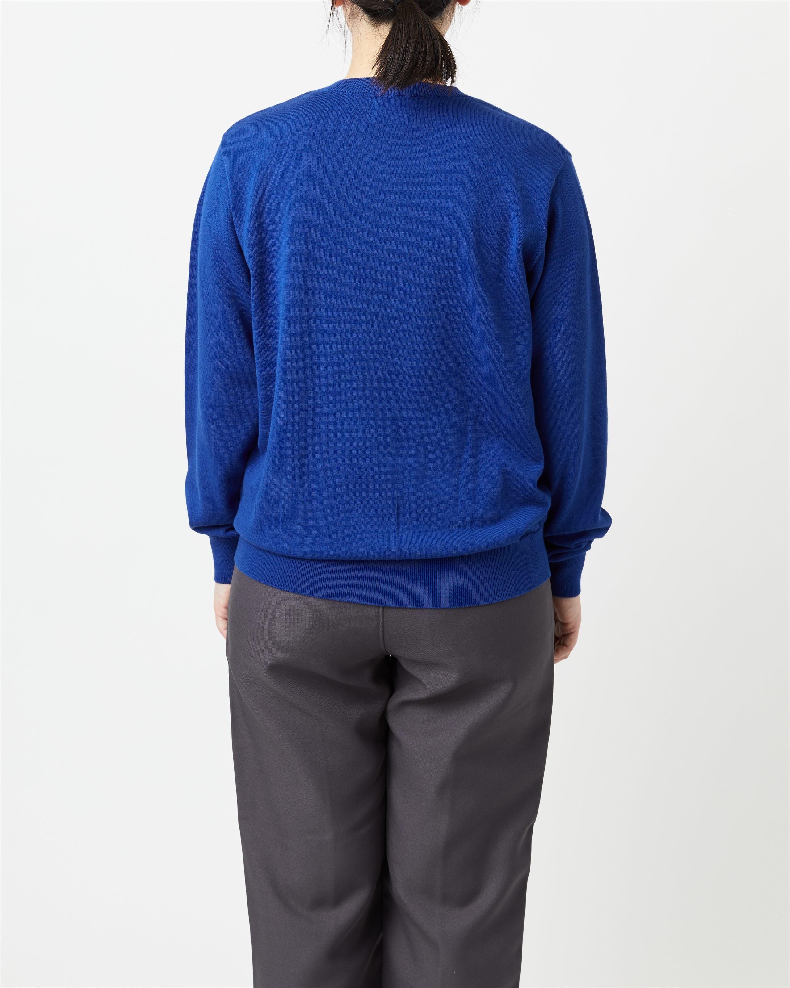 HIGH TWIST COTTON KNIT PULLOVER - Yonetomi STORE ONLINE