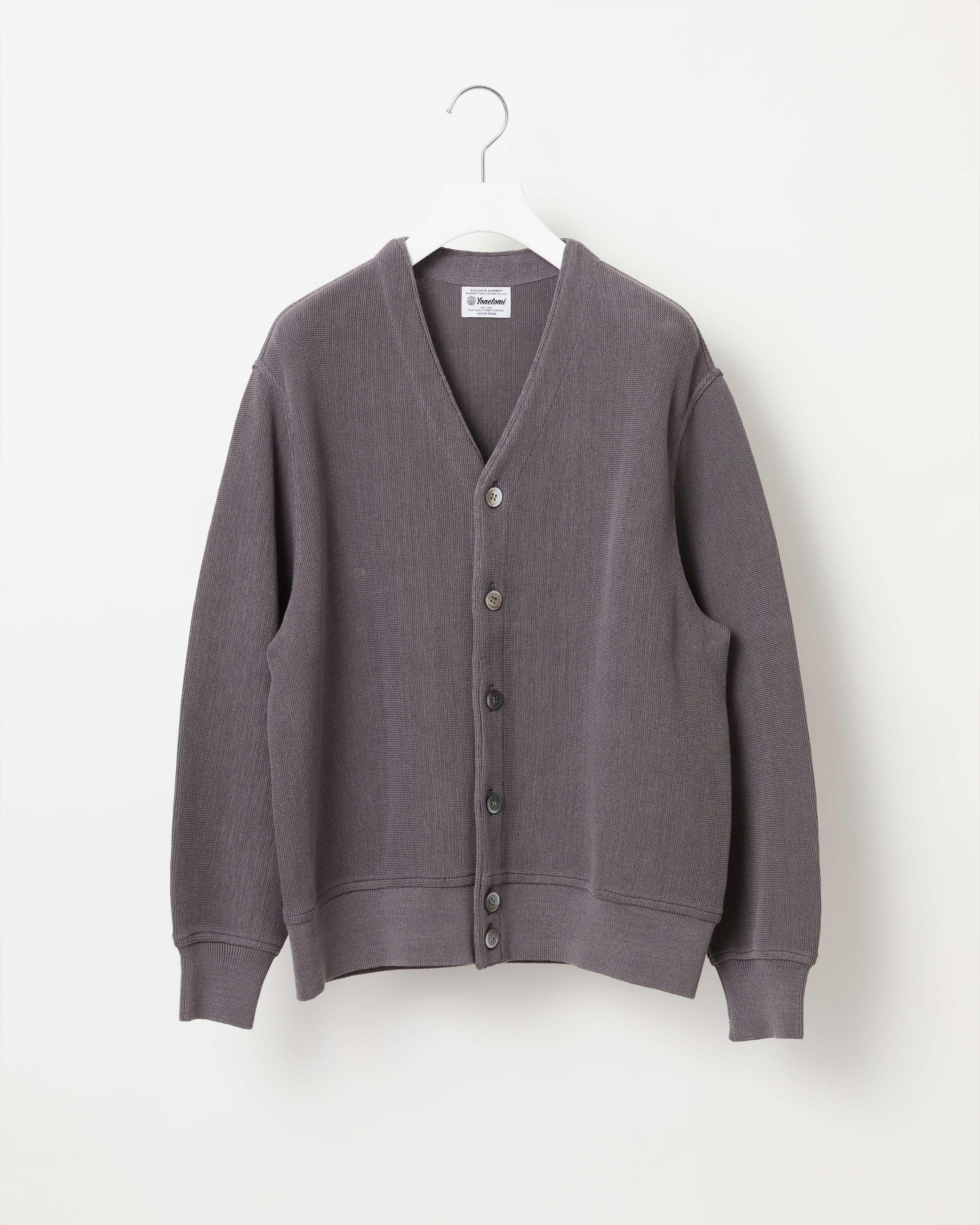 GIMA COTTON KNIT CARDIGAN 〈V NECK〉 - Yonetomi STORE ONLINE