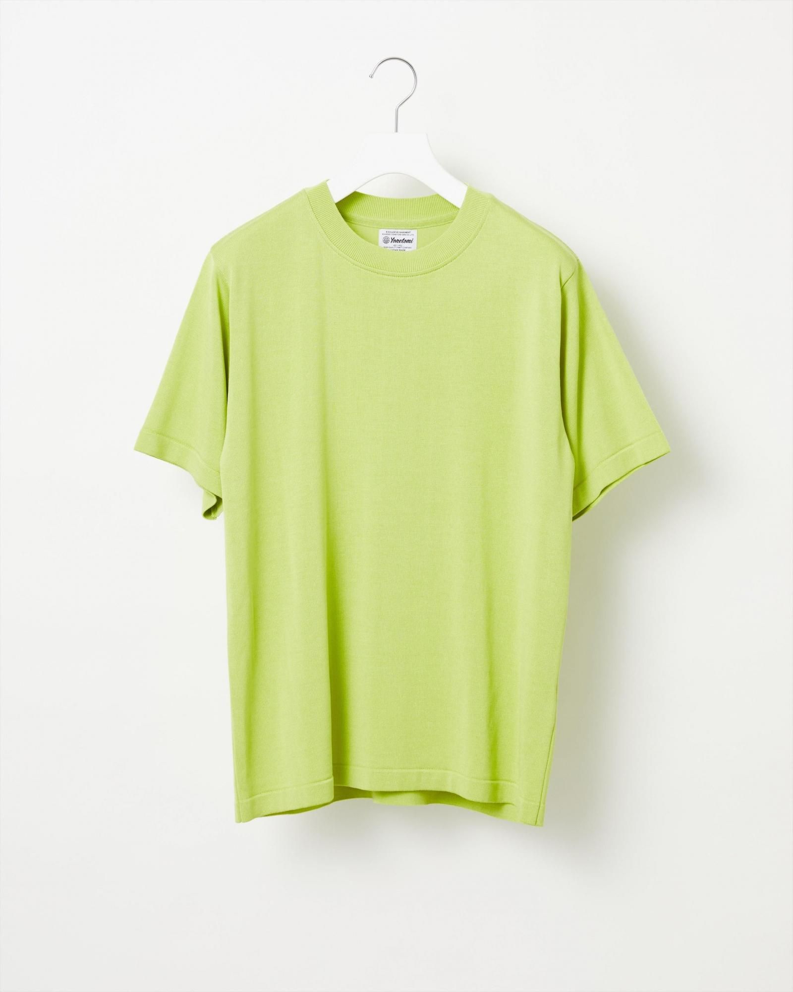 SILK KNIT TEE - Yonetomi STORE ONLINE｜ヨネトミストアオンライン