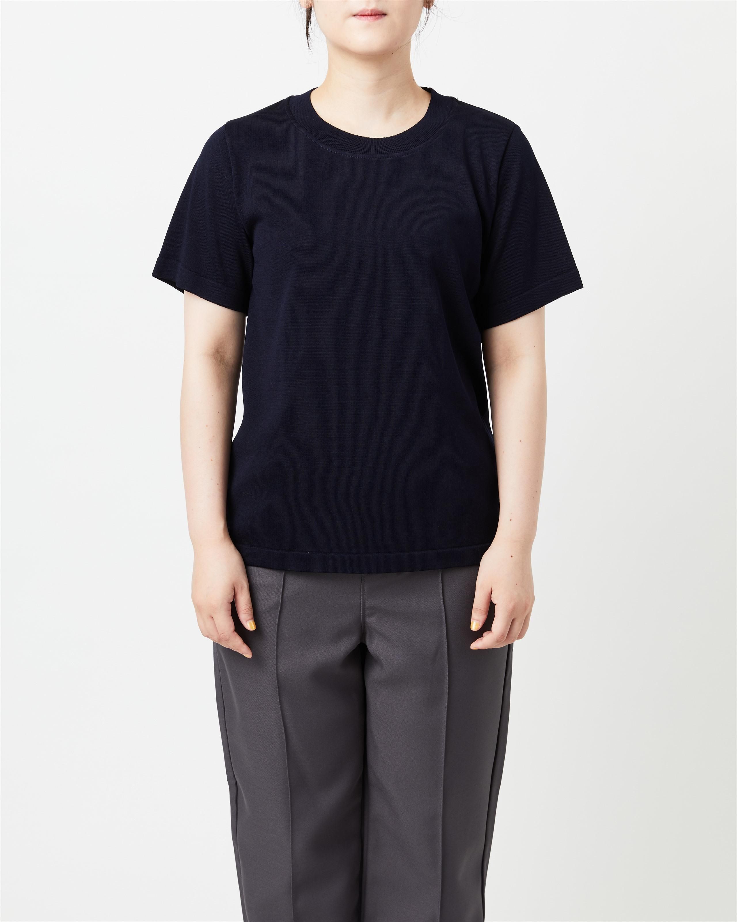 SILK KNIT TEE - Yonetomi STORE ONLINE｜ヨネトミストアオンライン