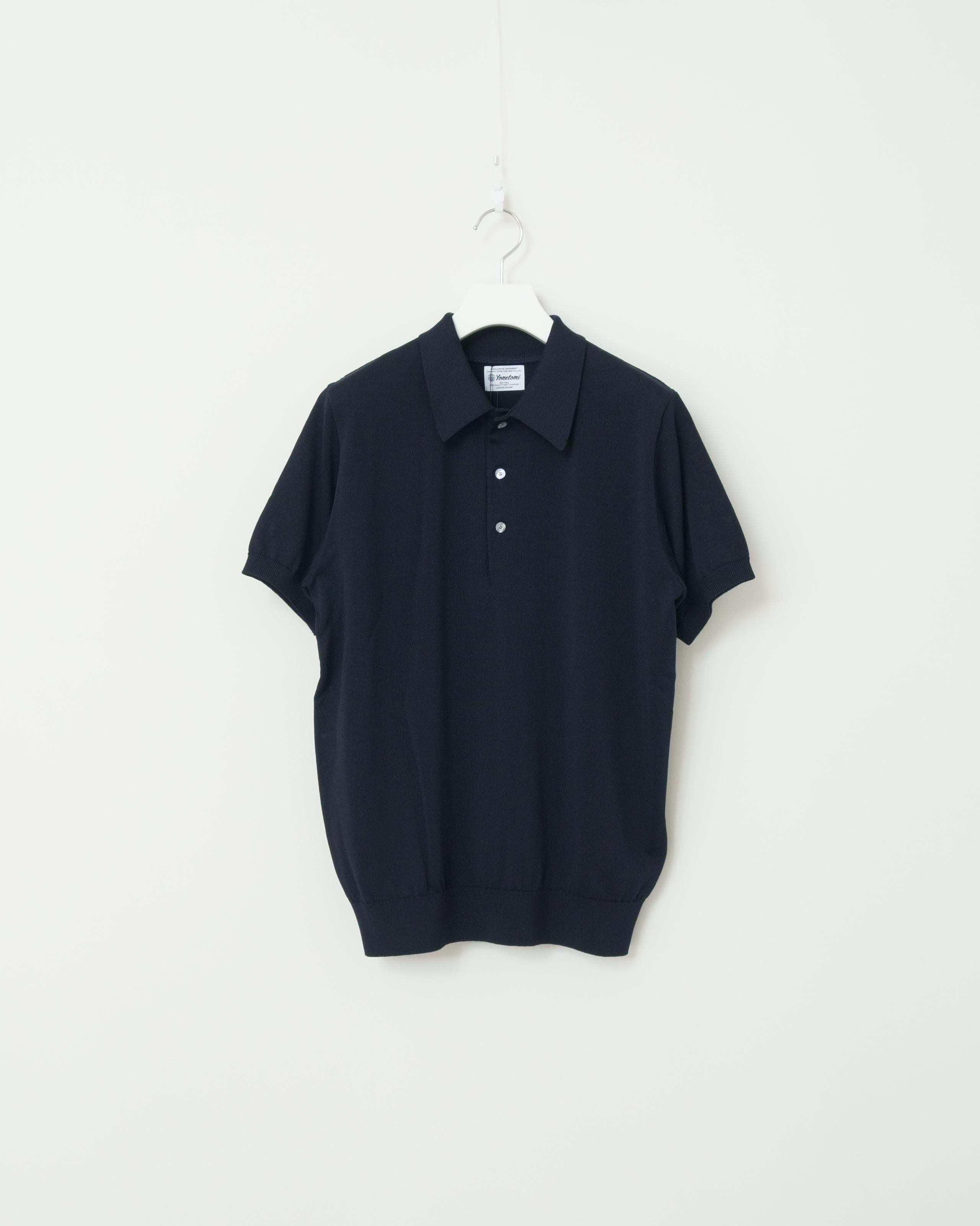 SILK KNIT POLO - Yonetomi STORE ONLINE｜ヨネトミストアオンライン