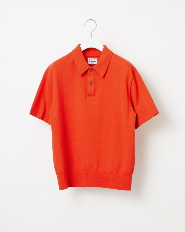 LIGHT WAVE COTTON KNIT POLO