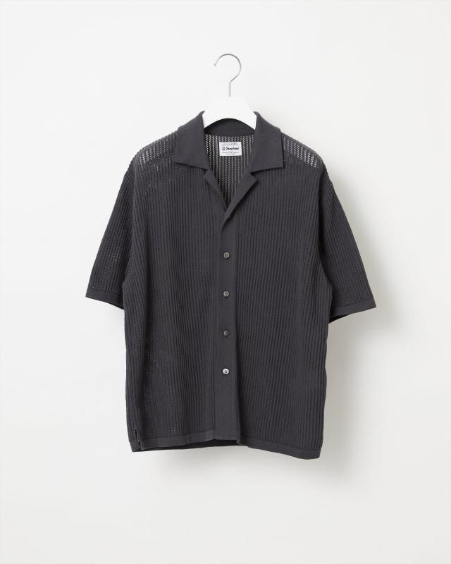 COTTON SUKASHI KNIT SHIRT
