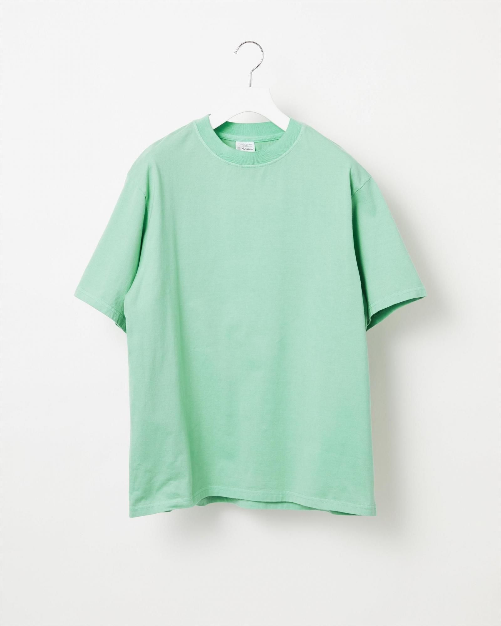 【yonetomi new basic】GARMENT DYE T-SHIRT NEW BASIC GARMENT DYED T-SHIRT〈SHORT SLEEVE〉 - Yonetomi