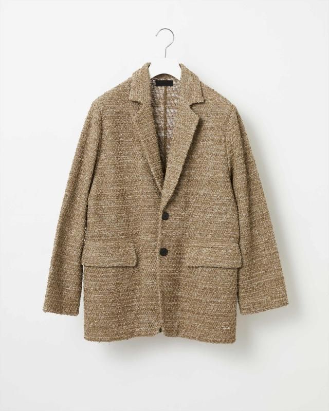 CASHMERE TWEED JACKET - Yonetomi STORE ONLINE|ヨネトミ CASHMERE TWEED JACKET - Yonetomi STORE ONLINE|ヨネトミ