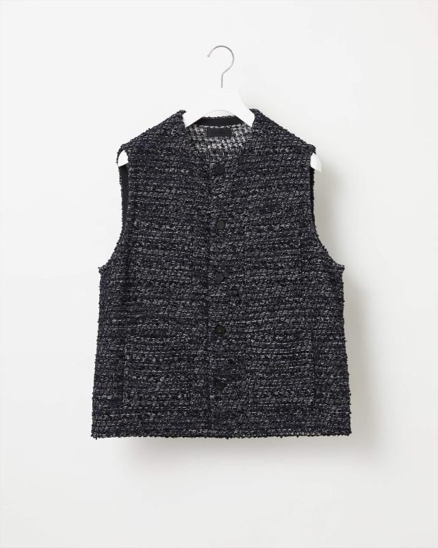 BASIC TWEED VEST
