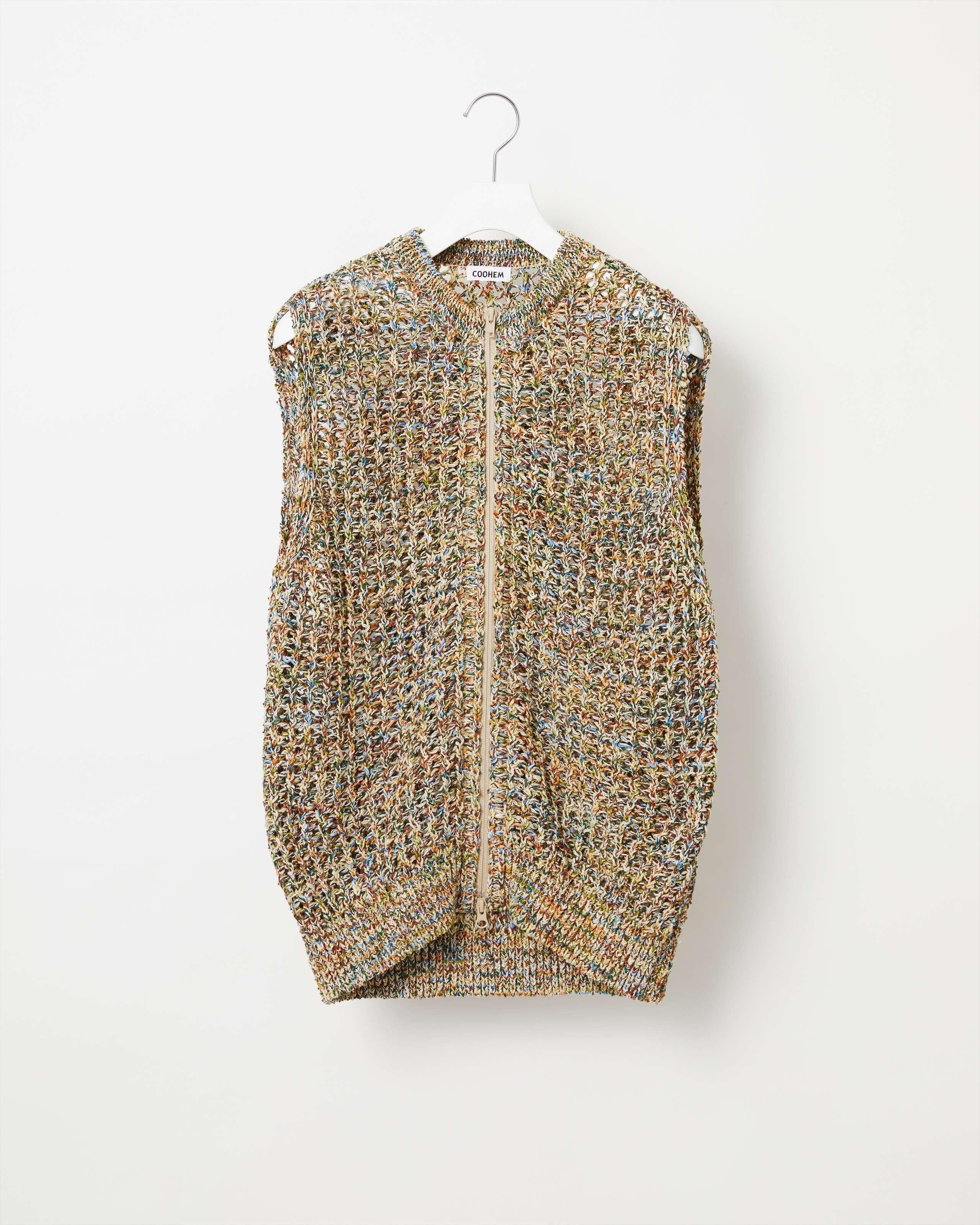 【美品】アパルトモン　Original Yarn Tweed Vest ベスト 美品】アパルトモン Original Yarn Tweed Vest ベスト - メルカリ