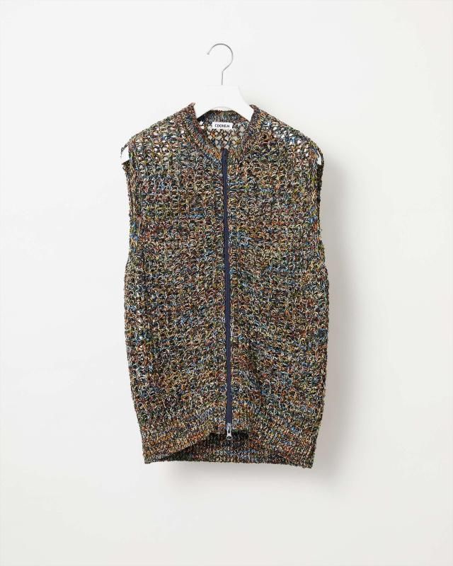 WOOL ALPACA INTERSIA KNIT CARDIGAN - Yonetomi STORE ONLINE WOOL ALPACA INTERSIA KNIT CARDIGAN - Yonetomi STORE ONLINE