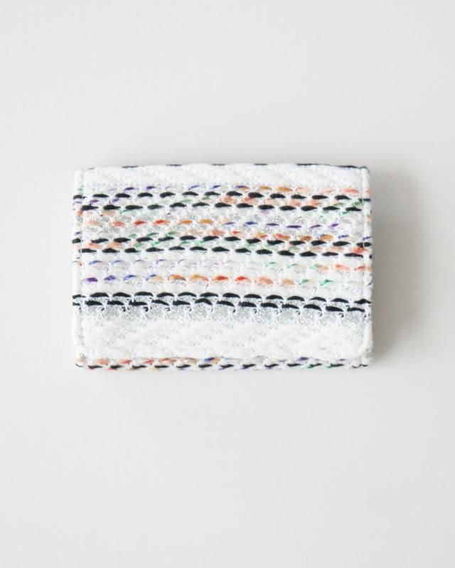 KNIT TWEED - WALLET LARGE COOHEM TWEED - Yonetomi STORE