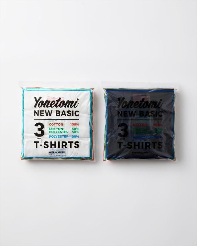 Yonetomi 3PACK T-SHIRTS