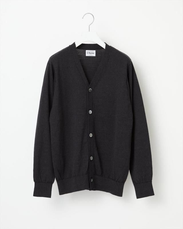 HIGH TWIST WOOL KNIT CARDIGAN