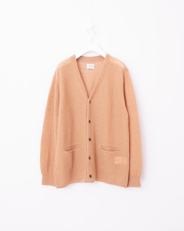SILK KNIT CARDIGAN - Yonetomi STORE ONLINE｜ヨネトミストア