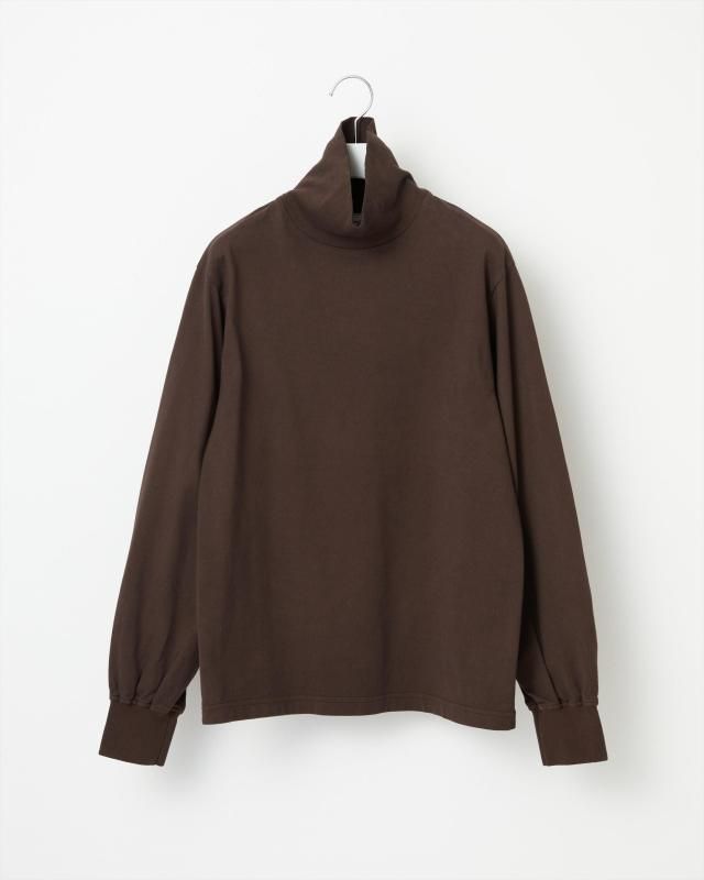 GARMENT DYED T-SHIRT TURTLELONG SLEEVE