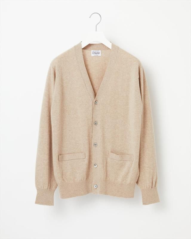 HIGH TWIST COTTON KNIT CARDIGAN - Yonetomi STORE ONLINE