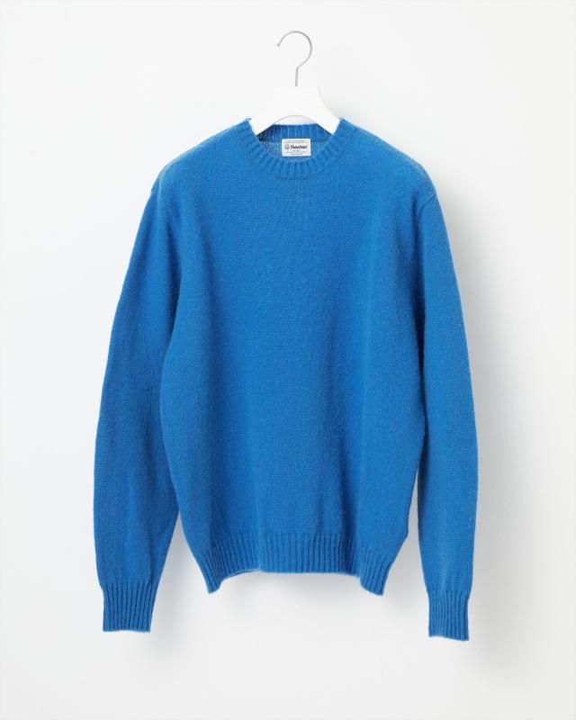 BRITISH SHETLAND WOOL KNIT PULLOVER