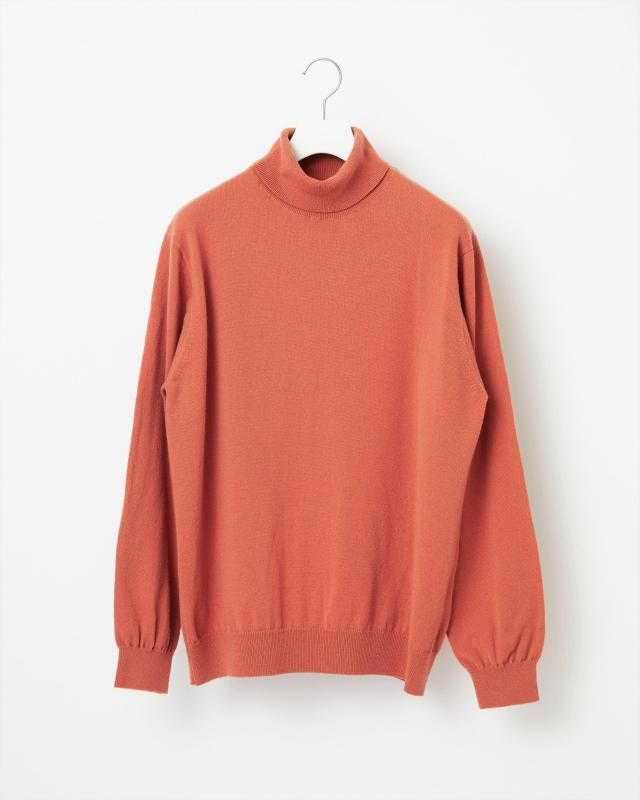 SUPER MERINO CASHMERE PULLOVER TURTLE