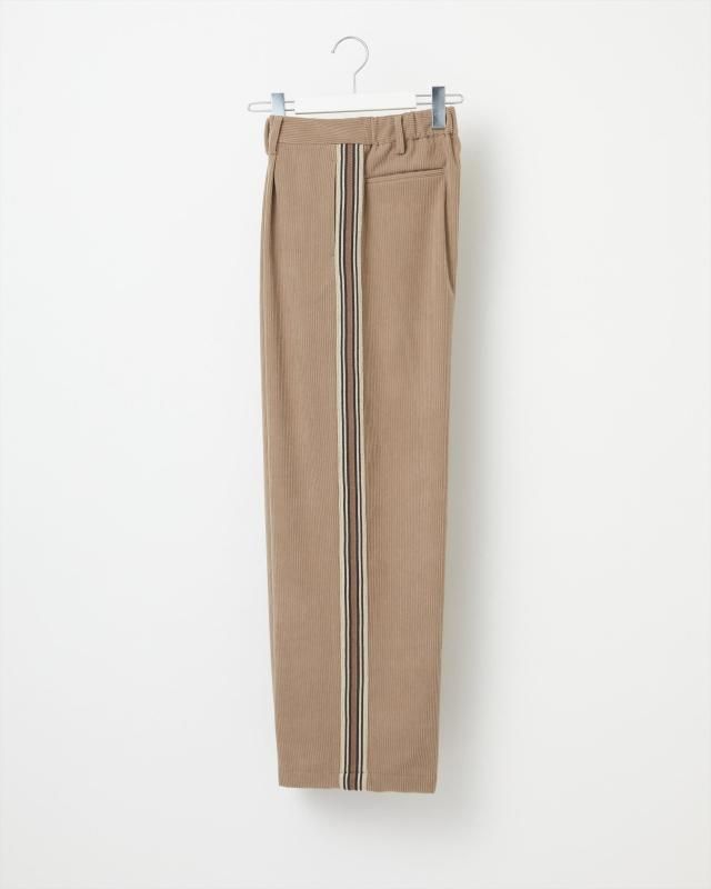 KNIT SIDELINE CORDUROY PANTS