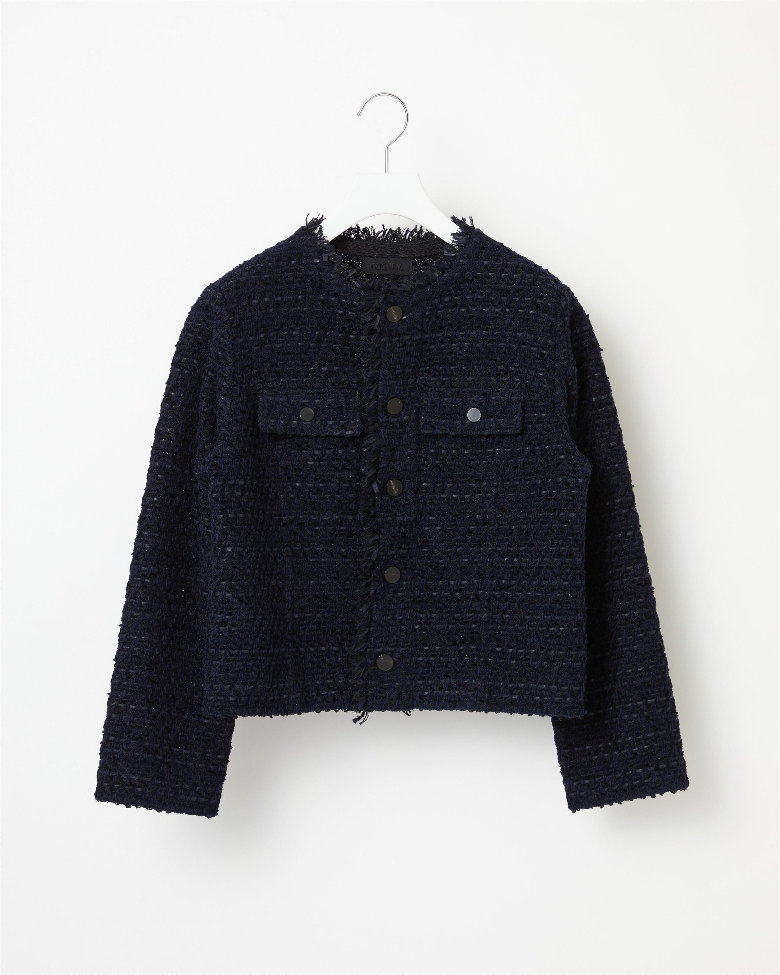 COOHEM ジャケット BASIC TWEED VELVET JACKET - Yonetomi STORE ONLINE｜ヨネトミ