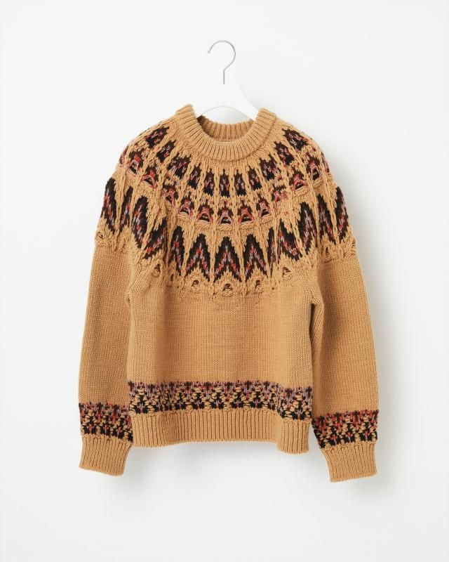 KOUHEN NORDIC KNIT PULLOVER