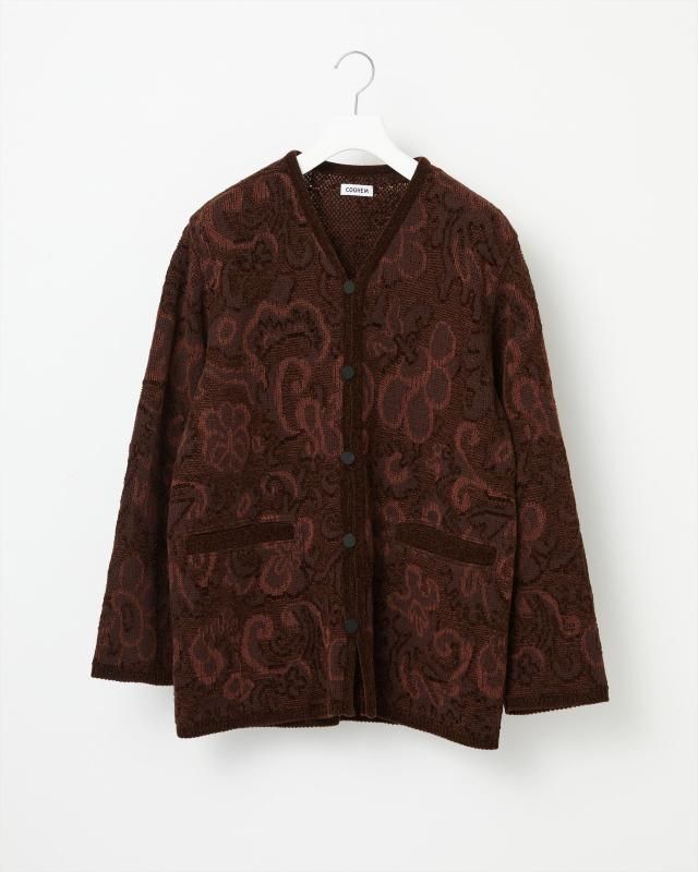 GOBELIN JACQUARD KNIT JACKET
