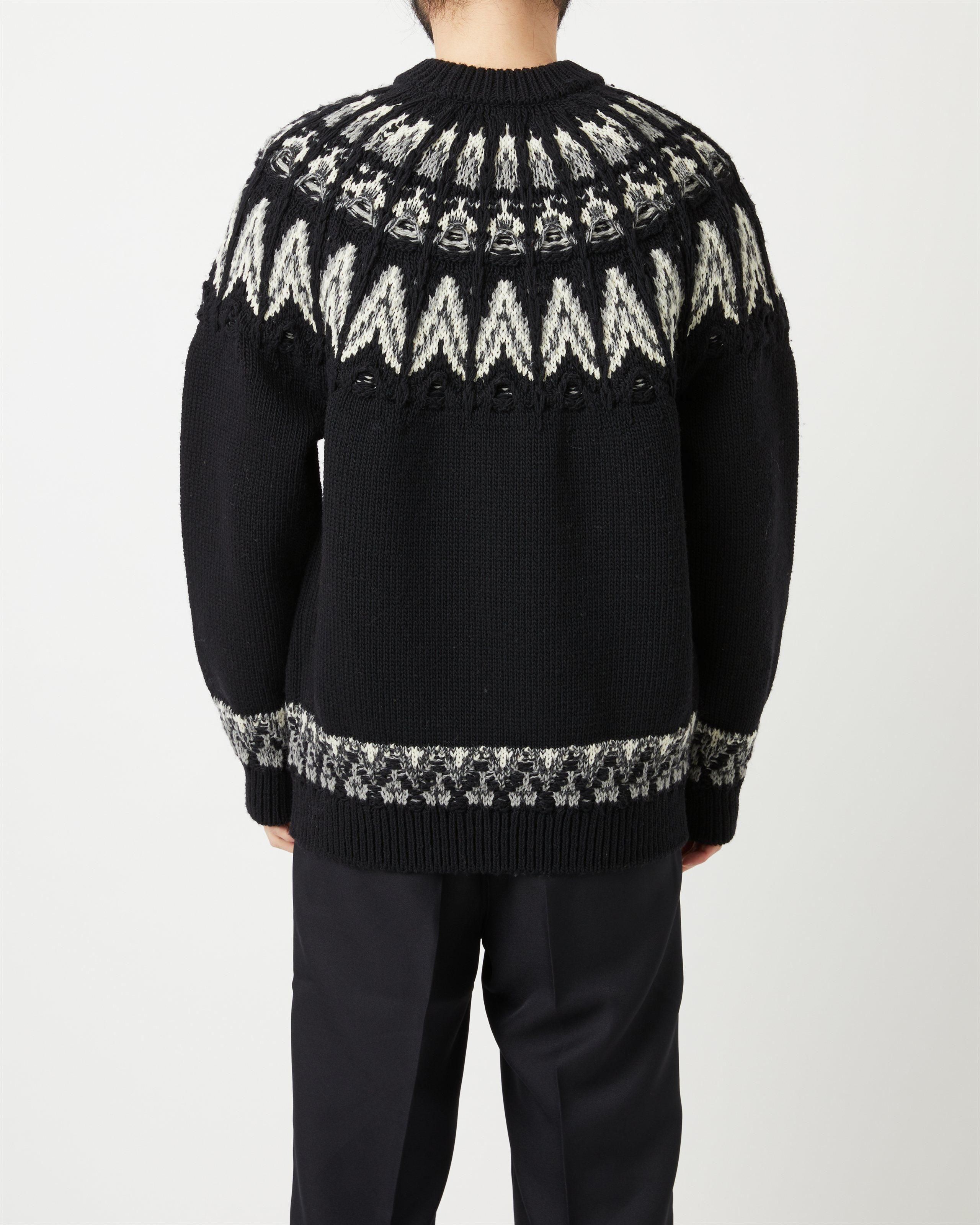 KOUHEN NORDIC KNIT PULLOVER - Yonetomi STORE ONLINE｜ヨネトミ