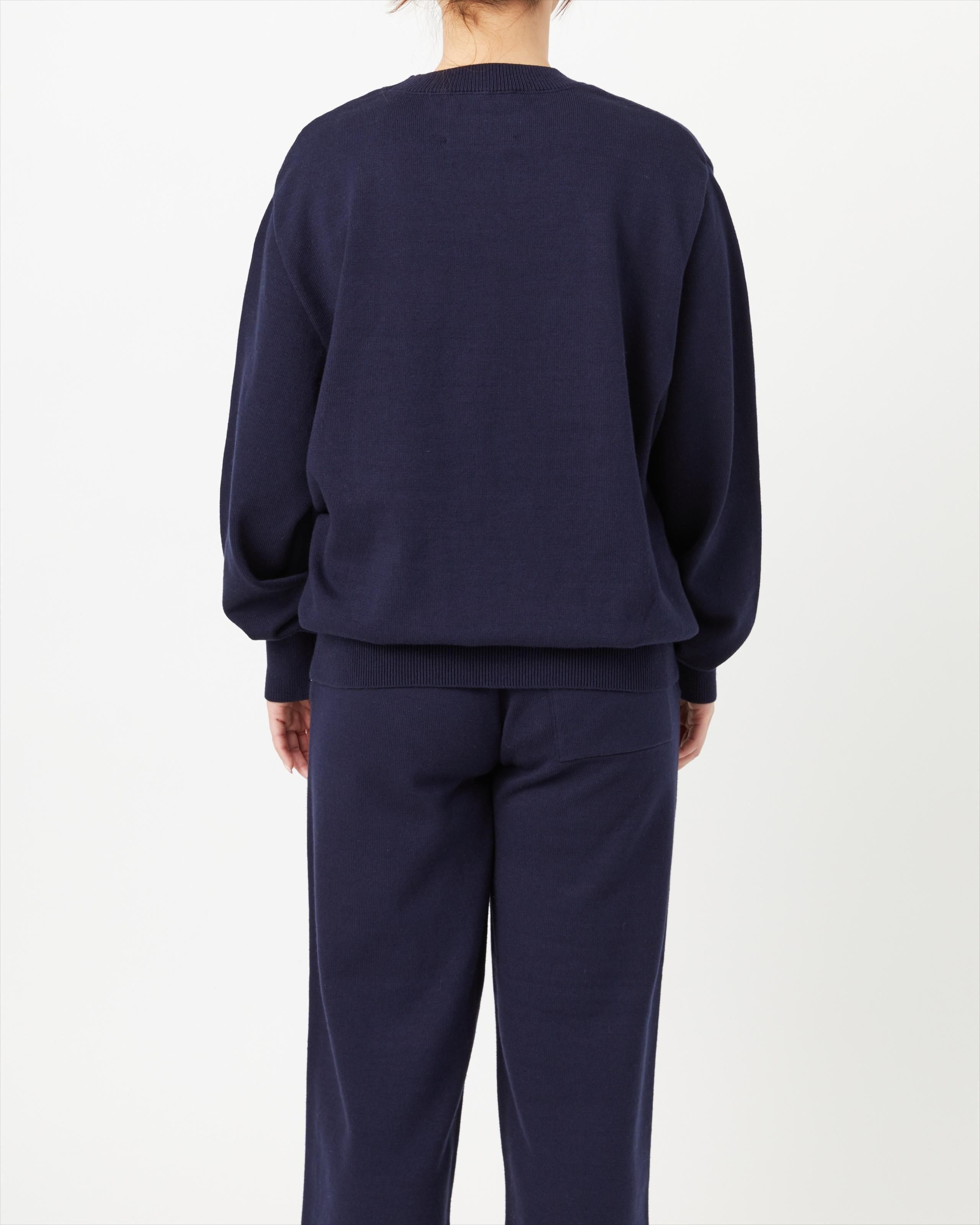 A3: A SWEATER IS FOR EVERYDAY. Pullover - BLACK - Yonetomi STORE