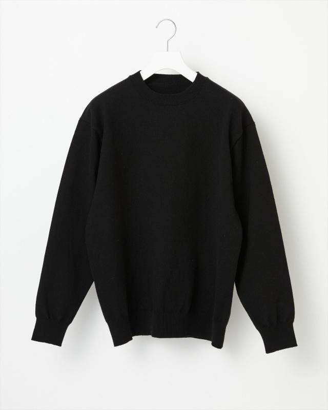 DEADSTOCK YARN】WAVE COTTON KNIT PULLOVER - Yonetomi STORE