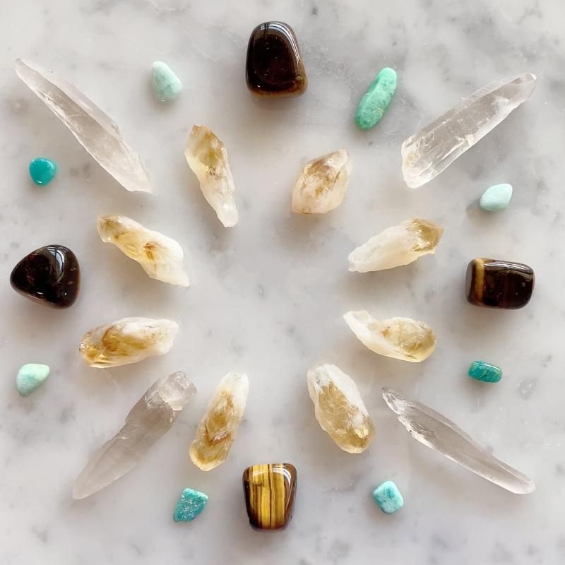 クリスタルグリッドセット② - 天然石パワーストーンANGELICA｜mimineko