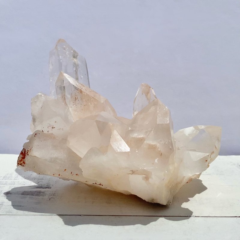 ヒマラヤ産マニカラン水晶 クリスタルクラスター - 天然石 