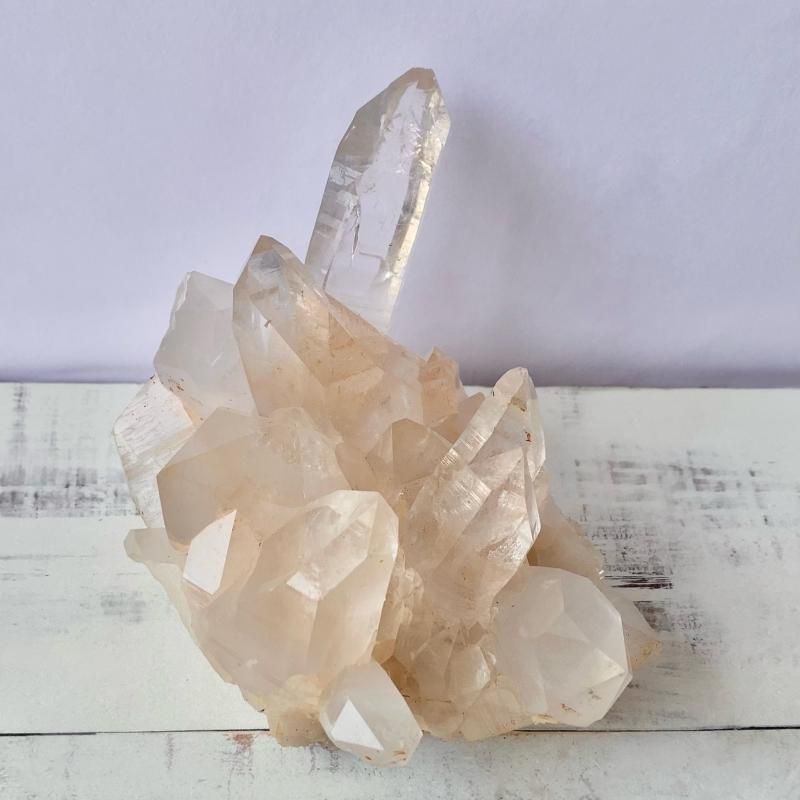 ヒマラヤ産マニカラン水晶 クリスタルクラスター - 天然石 ヒマラヤ産マニカラン水晶 クリスタルクラスター - 天然石