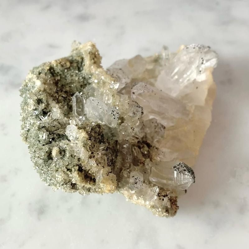 美✨クリスタルの神殿ミニ✨AAAA マニハール水晶クラスター✨ネバーエンディング マニハール産ヒマラヤ水晶クラスター - 天然石パワーストーン