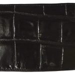 Genuine Leather 本ワニ革 黒 GL-W05
