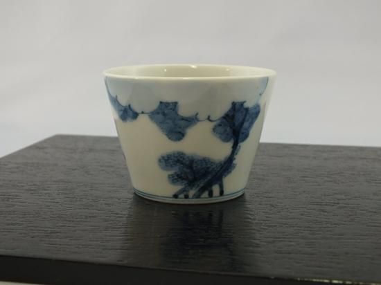 輪線文向付2 そば猪口 酒器