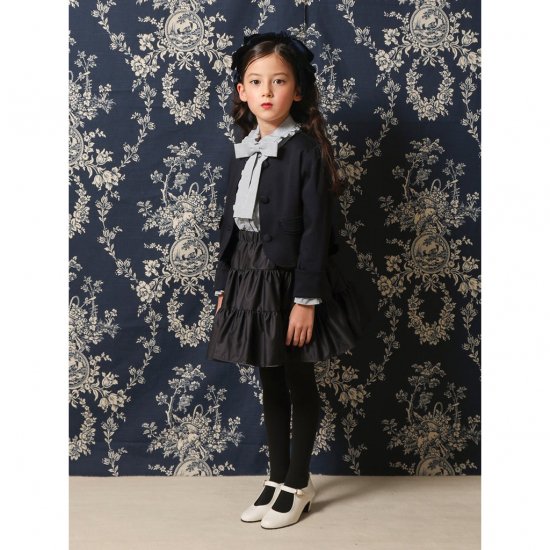 ＜toi toi toi トイトイトイ＞　エリオジャケット　ボレロ　セレモニースタイル　NAVY　BEIGE フォーマル - ベビー＆子供服　ギフト　 Rorty　ローティ