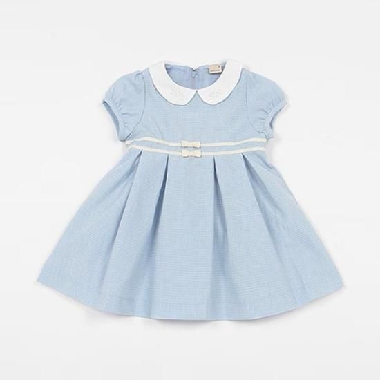 ☆SALE☆petit mainプティマイン お出かけワンピース 襟付き