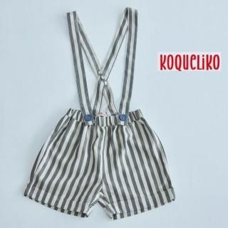 <img class='new_mark_img1' src='https://img.shop-pro.jp/img/new/icons12.gif' style='border:none;display:inline;margin:0px;padding:0px;width:auto;' />ꥳ  KoQueliKo  Konan pantsblack stripe