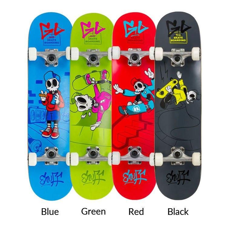 Enuff イナフ Skully Mini スカリーミニ 子供用 コンプリートスケートボード ドクロ Green Summit グリーンサミット 外遊び がコンセプトのセレクトショップ