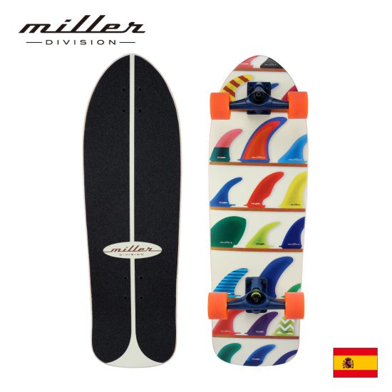 【Miller division】　 WHEELS AND FINS　ーサーフスケート