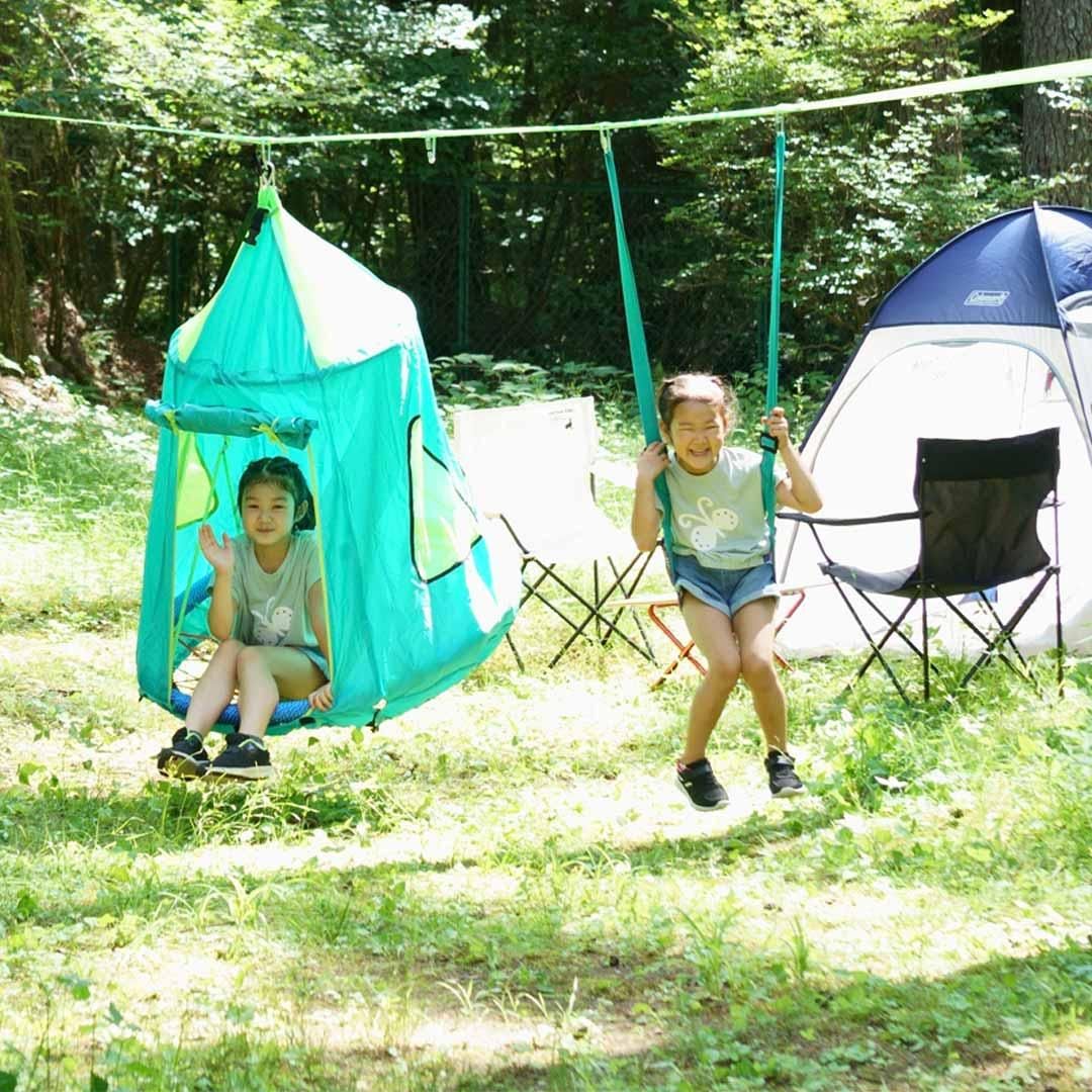 Slackers】自分だけの秘密基地♪が、ブランコになるの！？どういうこと