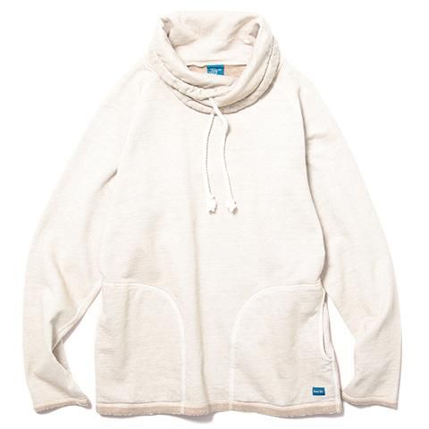 【関税込み】Les Tien カーキ ロールネック スウェットシャツ Repsycle Work Shirt（Khaki） | WEAR TUNES ONLINE SHOP